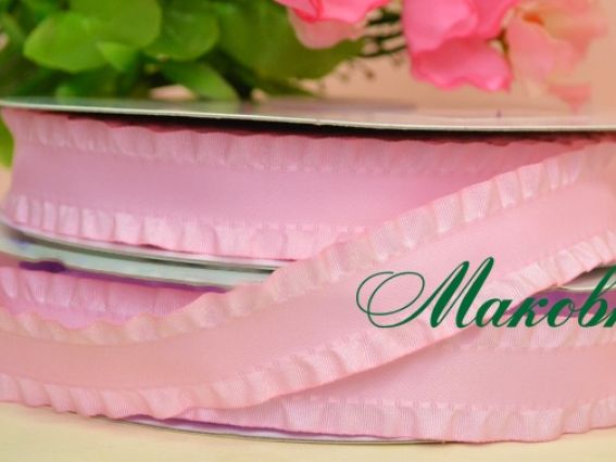 Лента OHIO 25 мм Розовая, 1 метр Лента OHIO 25 мм Розовая, 1 метр