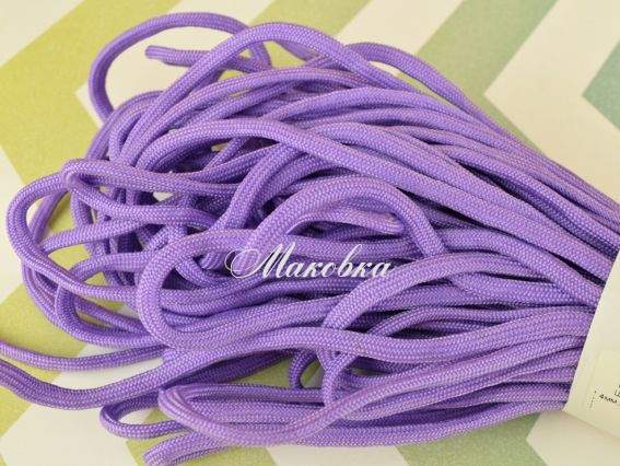Шнур парашютный 330 , толщина 4мм, Сиреневый, 7 жил. 31м/шт