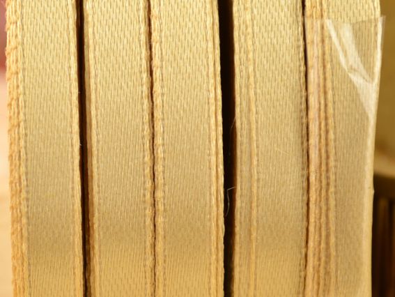 Атласная лента цвет 018 Peri 6 мм, бобина 36 ярд