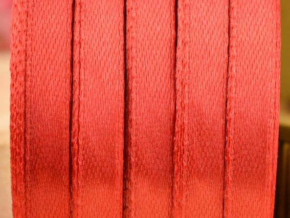 Атласна стрічка колір 078 Peri 6 мм, бобіна 36 ярд