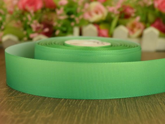 Лента репсовая с рисунком №38 Градиент зелёный, 1 м