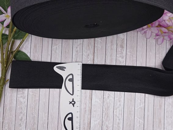 Лента эластичная, резинка для одежды, 5 см