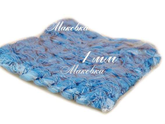 Шнур для плетения макраме 1 мм, синий, 10 шт/уп Шнур для плетения макраме 1 мм, синий, 10 шт/уп