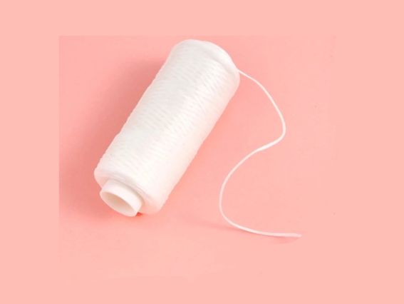 Вощений шнур із покриттям 0,8мм, БІЛИЙ (молочний) 50 м 1 котушка Вощений шнур із покриттям 0,8мм, БІЛИЙ (молочний) 50 м 1 котушка