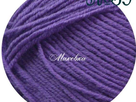 Cashmere Gold Madame Tricote пряжа 059 св.фиолетовый