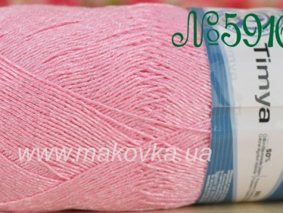Timya Madame Tricote нитки для вязания 5916 светло-розовый