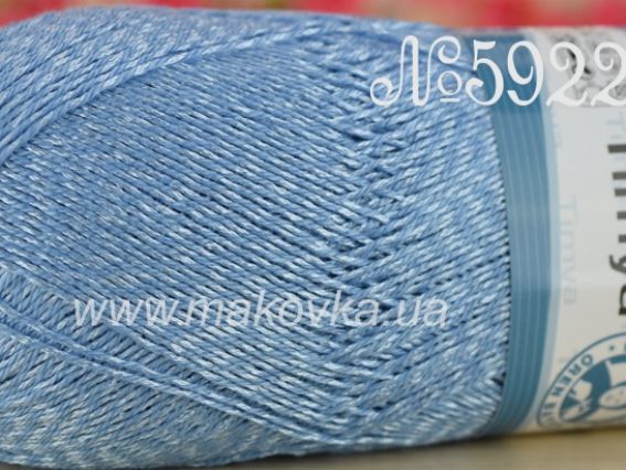 Timya Madame Tricote нитки для вязания 5922 голубой