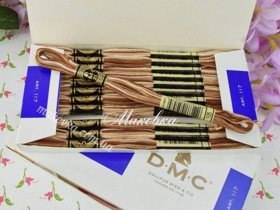 Муліне меланж DMC Special цвет 105, арт. 117, 1 шт