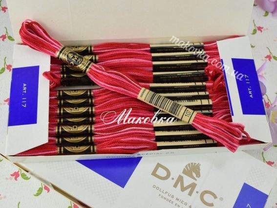 Муліне меланж DMC Special цвет 107 , арт. 117, 1 шт