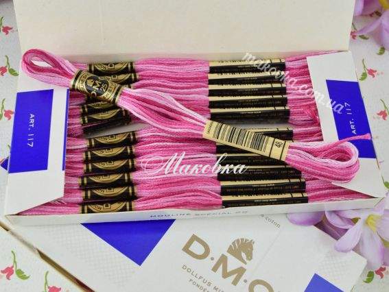 Муліне меланж DMC Special цвет 48 , арт. 117, 1 шт