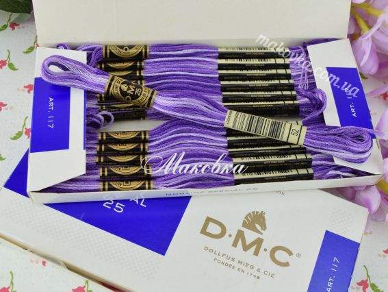 Муліне меланж DMC Special цвет 52, арт. 117, 1 шт