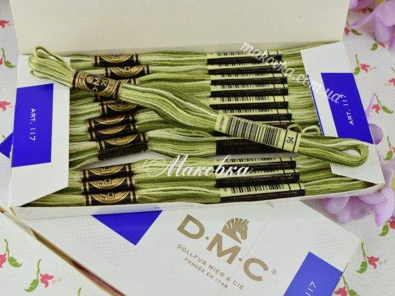 Муліне меланж DMC Special колір 94, арт. 117, 1 шт