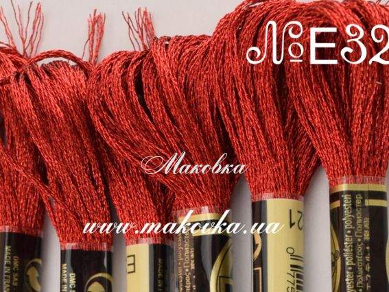 DMC Light Effects Е321 червоний, 8 м, 1 шт DMC Light Effects Е321 червоний, 8 м, 1 шт