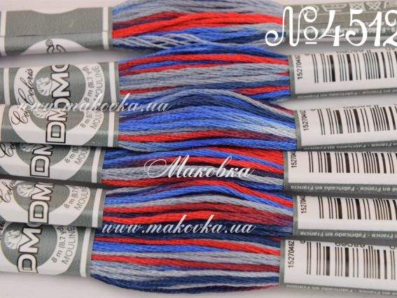 Муліне меланж DMC Coloris колір 4512, 1 шт Муліне меланж DMC Coloris колір 4512, 1 шт