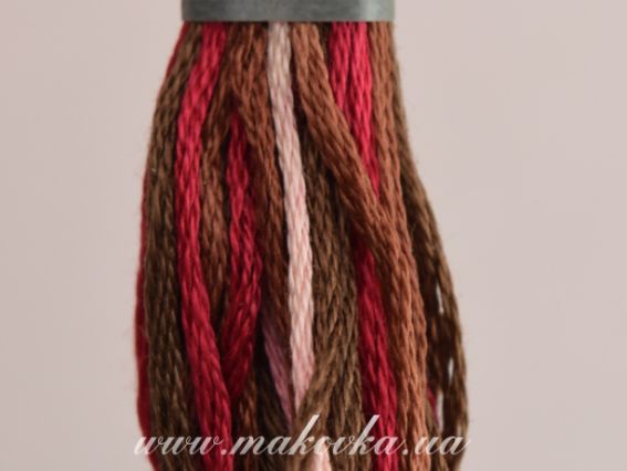 Меланжева нитка DMC Coloris 4516,  БВ, 8м, 1шт