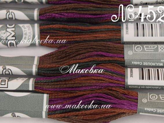 Мулине меланж DMC Coloris цвет 4522, 1 шт