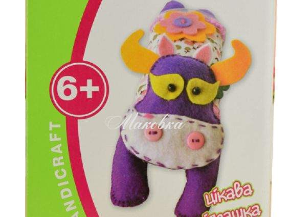 Набор для шитья игрушки под руку Яркая Коровка, 1 вересня 951878 Набор для шитья игрушки под руку Яркая Коровка, 1 вересня 951878