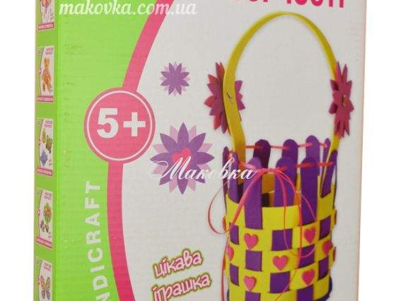 Набор для творчества Корзинка из ФОМа, 951886,  1 вересня Набор для творчества Корзинка из ФОМа, 951886,  1 вересня