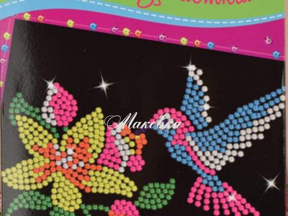 Аппликация с пайетками Птичка, А4, 952574, 1 Вересня Аппликация с пайетками Птичка, А4, 952574, 1 Вересня