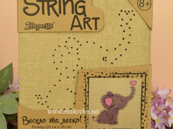 Слон 952901, 1 Вересня стрінг-арт набір для творчості