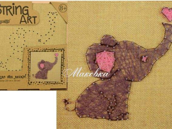 Стринг-арт Слон 952901, 1 Вересня Стринг-арт Слон 952901, 1 Вересня