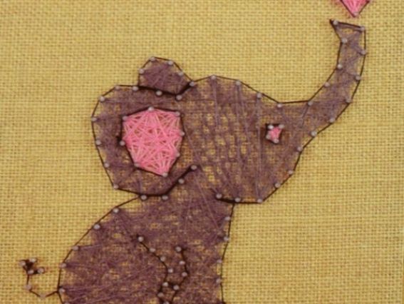 Слон 952901, 1 Вересня стрінг-арт набір для творчості