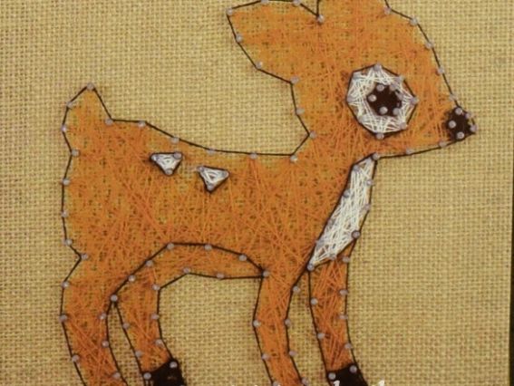 Оленятко 952913, 1 Вересня стрінг-арт набір для творчості