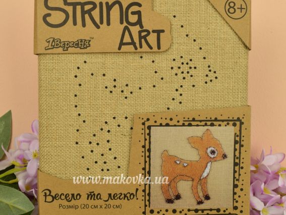 Оленятко 952913, 1 Вересня стрінг-арт набір для творчості