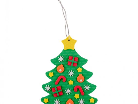 954540 Набір для творчості 1Вересня Ялинка, аплікація з текстурний фоаміран ЕВА