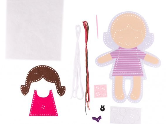 Набор для шитья из фетра игрушки Куколка Полли 954548 1Вересня, 