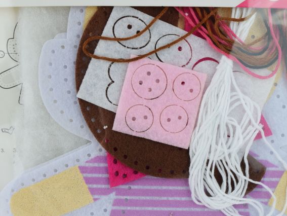 Набор для шитья из фетра игрушки Куколка Полли 954548 1Вересня, 