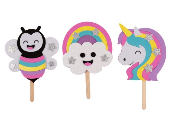 954549 Набор для творчества 1Вересня Мультики кукольный театр, аппликация из фоамирана ЭВА