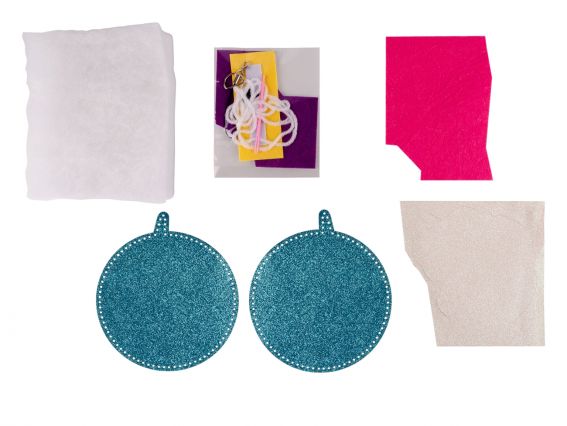 954575 Набір для творчості 1Вересня Єдиноріг, аплікація з вельвету 