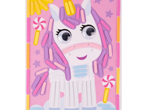 954566 Набор для творчества 1Вересня Единорог, аппликация из фоамирана ЭВА