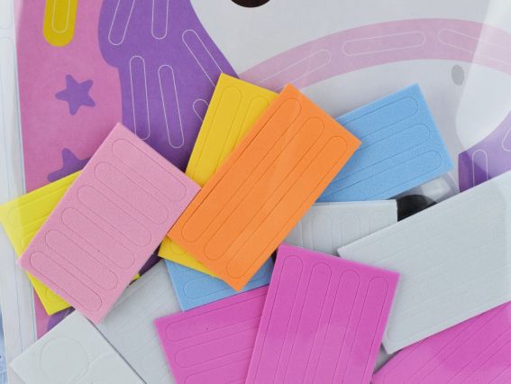 954566 Набор для творчества 1Вересня Единорог, аппликация из фоамирана ЭВА