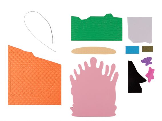 954583 Набір для творчості 1Вересня Рибка, аплікація з текстурного фоамірану ЕВА