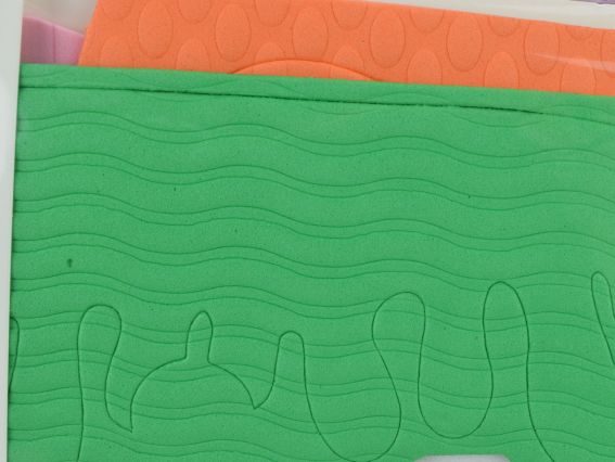 954583 Набір для творчості 1Вересня Рибка, аплікація з текстурного фоамірану ЕВА