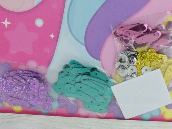 954585 Набір для творчості 1Вересня Єдиноріг, аплікація із паєтками