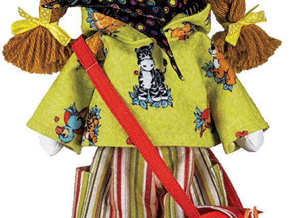 Набор для шитья куклы Художница, К1008 KUKLA NOVA, 45 см 