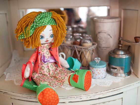 Господарочка лялька набір для шиття К1010 KUKLA NOVA, 45 см