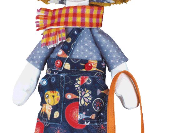 Помічниця лялька набір для шиття К1017 KUKLA NOVA, 45 см