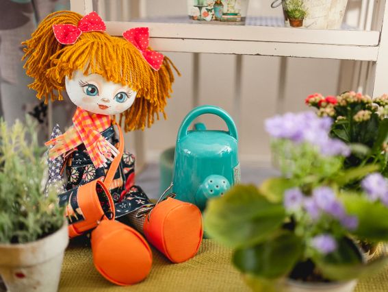 Помічниця лялька набір для шиття К1017 KUKLA NOVA, 45 см