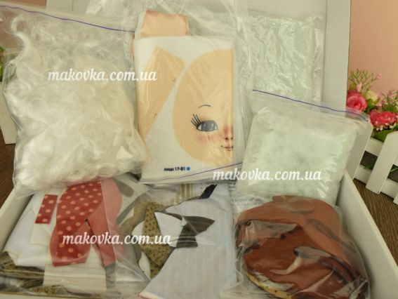 Іграшка Хлопчик з пінгвіном ZOOSapiens лялька К1078 набір для шиття