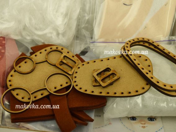 Іграшка Хлопчик з пінгвіном ZOOSapiens лялька К1078 набір для шиття