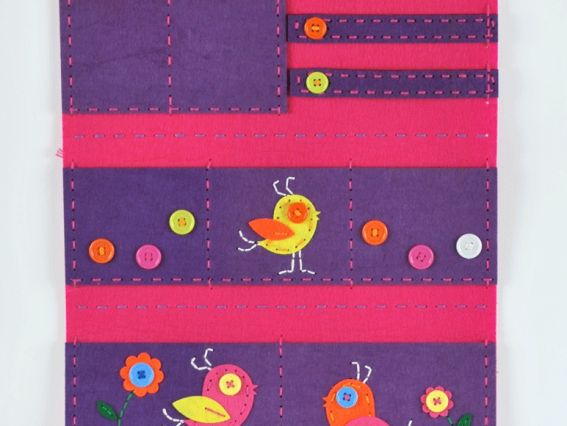 Набір для творчості Органайзер для дівчат Дитячий НС-07 Аплі-краплі