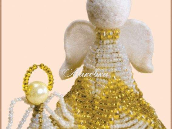 Набор для бісероплетения Ангелы БП-36 Чаривна Мыть Набор для бісероплетения Ангелы БП-36 Чаривна Мыть