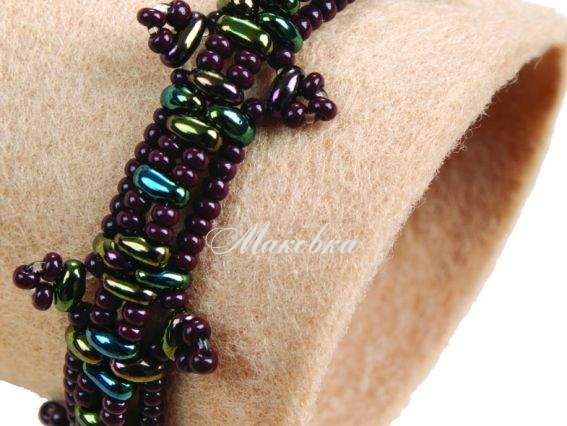 Набор для бісероплетения Браслет Саламандра БП-32 Чаривна Мыть Набор для бісероплетения Браслет Саламандра БП-32 Чаривна Мыть