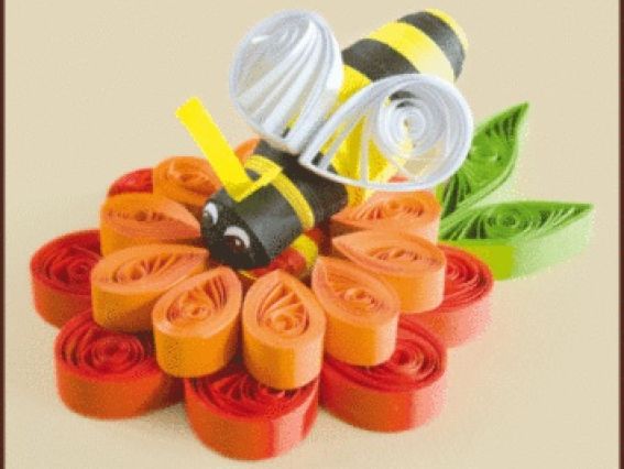 Набір для квіллінгу КВ-30 Бджола, Чарівна мить Набір для квіллінгу КВ-30 Бджола, Чарівна мить