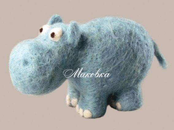 Набор для валяния В-112 Бэн (бегемот) , Чаривна мыть