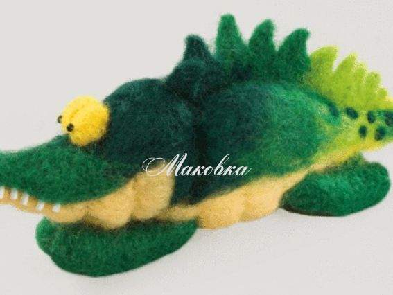 Набор для валяния В-131 Дэвид (крокодил), Чаривна мыть